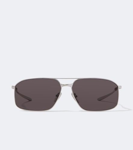 Lunettes de soleil navigateur à logo - Balenciaga - Modalova