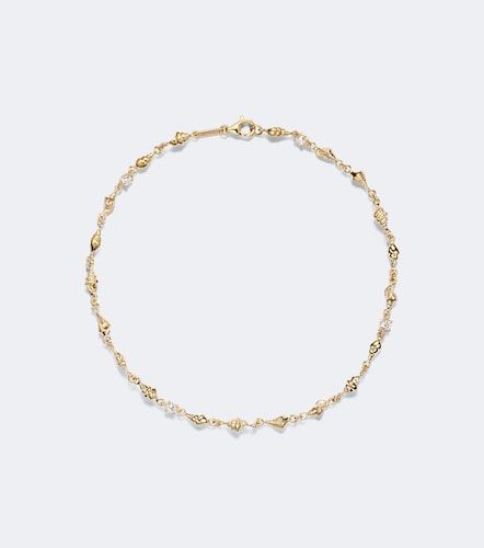 Bracelet de cheville Shell By The Yard en or 18 ct et diamants - Anita Ko - Modalova