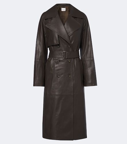 Vince Trench-coat en cuir - Vince - Modalova