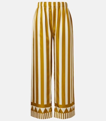 Pantalon ample rayé Pacha en soie - Eres - Modalova
