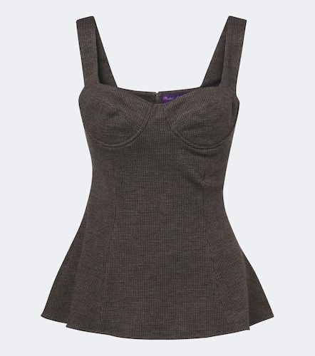 Top péplum en laine - Ralph Lauren Collection - Modalova