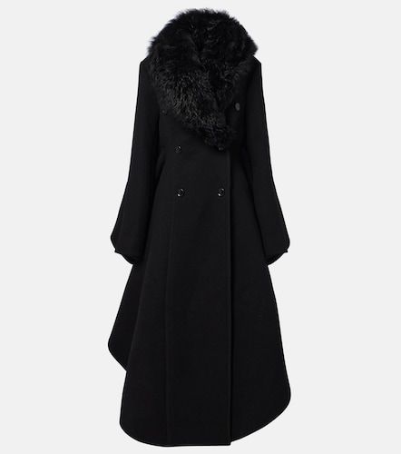 Alaïa Veste en laine et shearling - Alaia - Modalova