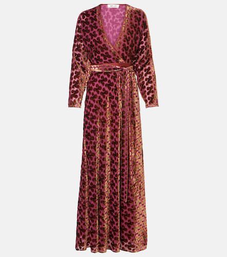 Robe longue Babette en velours - Diane von Furstenberg - Modalova