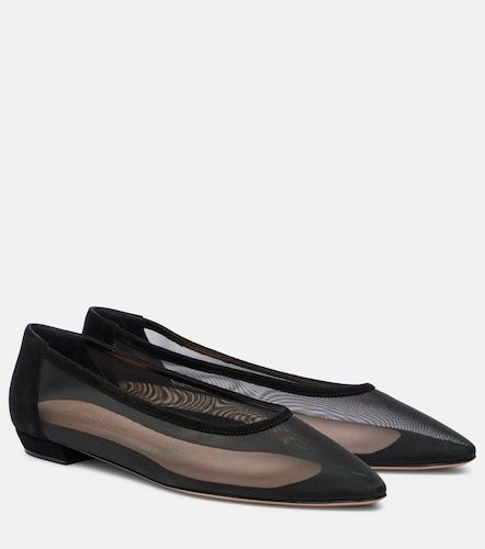 Ballerines en organza - Gianvito Rossi - Modalova