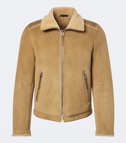 Tom Ford Veste en cuir et shearling - Tom Ford - Modalova