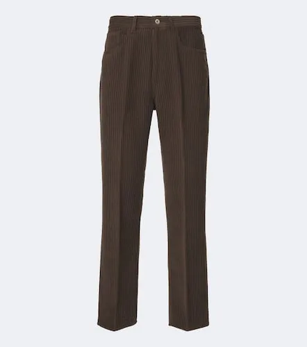Pantalon droit en laine et cachemire - Auralee - Modalova