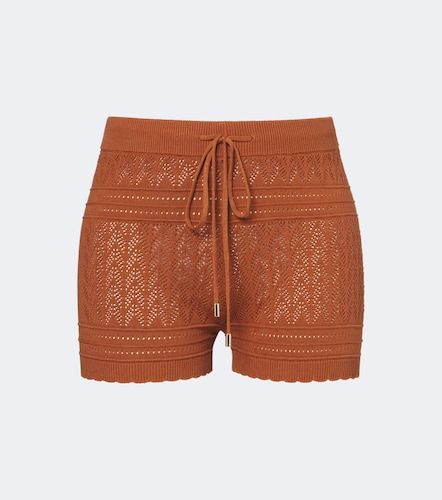 Short Helena en coton pointelle - Melissa Odabash - Modalova