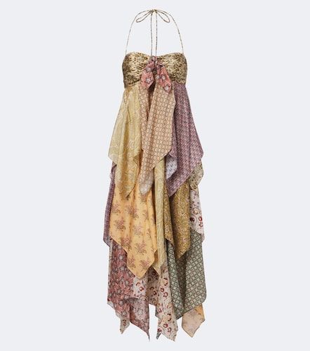 Robe midi Fairlight en soie à imprimé - Zimmermann - Modalova