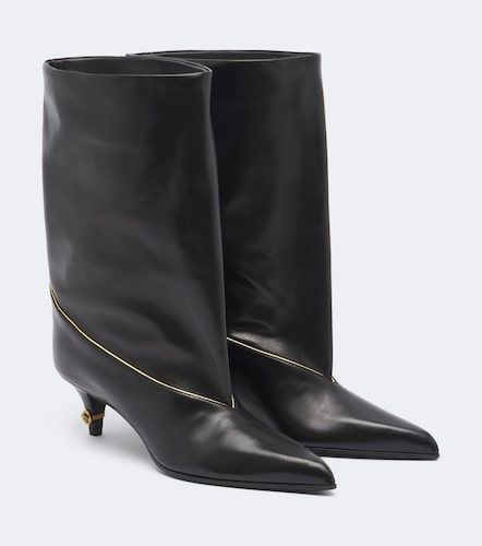 Versace Bottes Medusa en cuir - Versace - Modalova