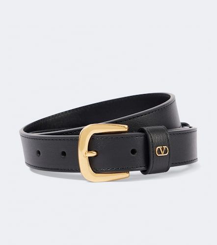 Ceinture VLogo en cuir - Valentino Garavani - Modalova