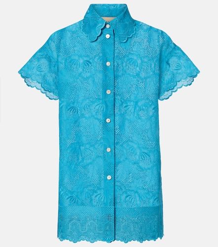 Chemise brodée en coton - Valentino Garavani - Modalova
