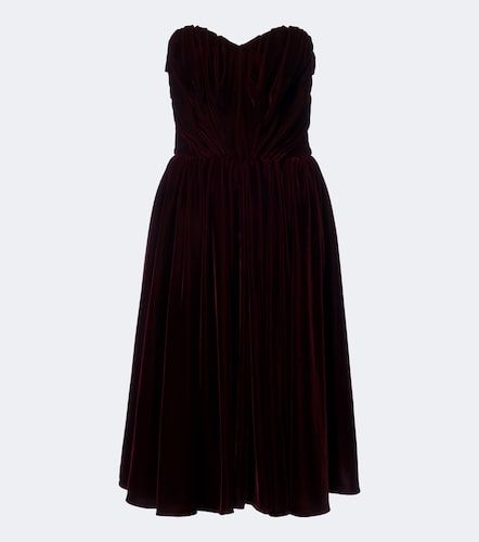 Robe bustier en velours - Dolce&Gabbana - Modalova