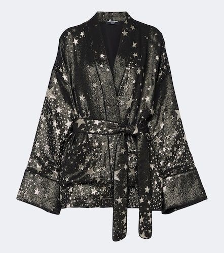 Top cache-cœur en soie mélangée - Dolce&Gabbana - Modalova