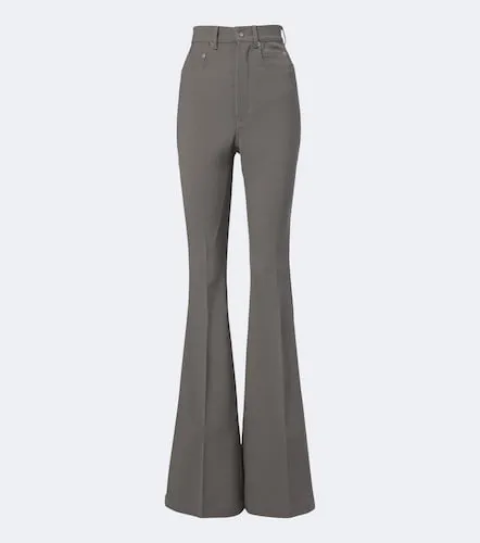 Pantalon évasé en laine mélangée - Rick Owens - Modalova