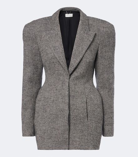 Robe blazer en laine mélangée - Magda Butrym - Modalova