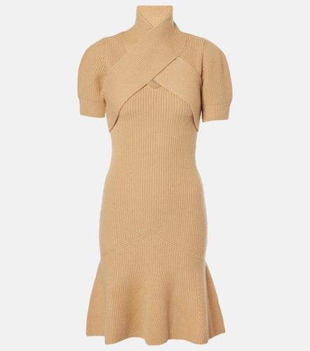 Robe en laine et cachemire à détail foulard - Patou - Modalova