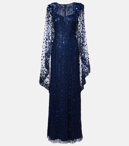Robe cape à ornements - Jenny Packham - Modalova