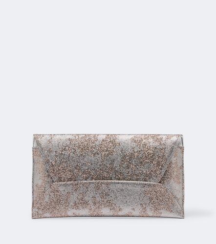 Pochette Envelope en cuir métallisé - Aquazzura - Modalova