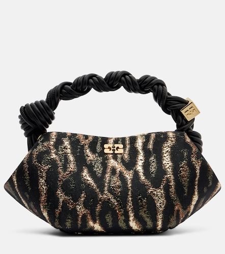 Sac Bou Mini en cloqué à anse supérieure - Ganni - Modalova