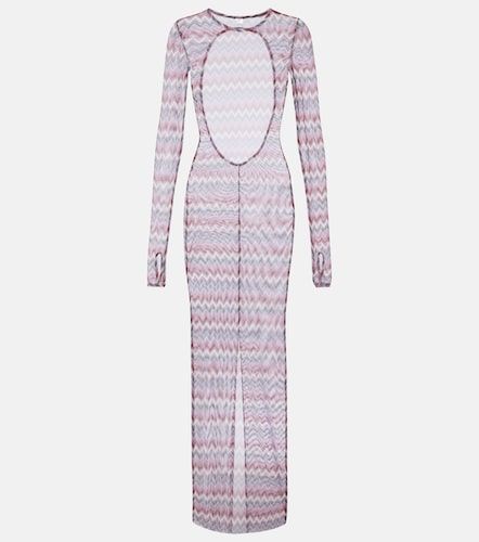Robe longue Renne en coton à chevrons - Bananhot - Modalova