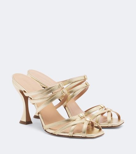 Mules Solstice en cuir métallisé - Zimmermann - Modalova