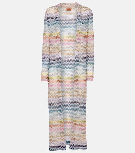 Cardigan Zig Zag métallisé - Missoni - Modalova