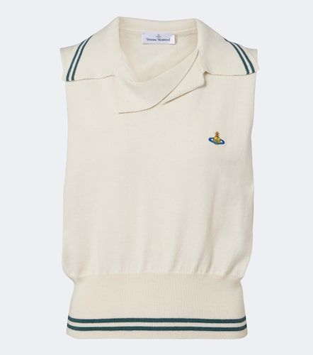 Polo Doubletake en coton et cachemire - Vivienne Westwood - Modalova