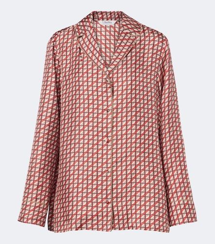 Chemise en soie à imprimé - 'S Max Mara - Modalova