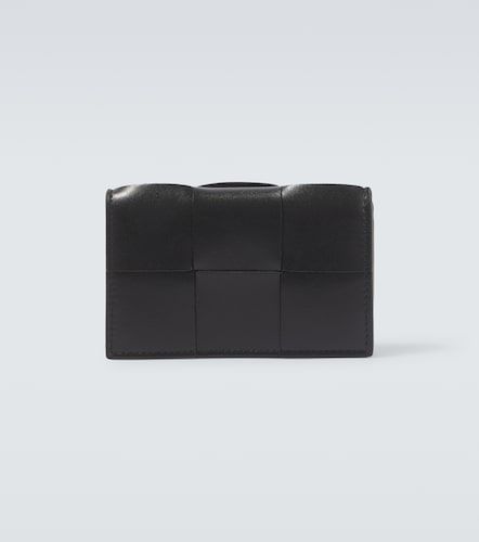 Porte-cartes Cassette en cuir Intrecciato - Bottega Veneta - Modalova