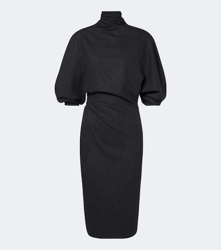 Robe midi Harlin en laine mélangée - Khaite - Modalova