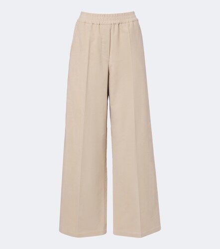Pantalon ample en coton - Brunello Cucinelli - Modalova