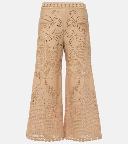 Pantalon ample en dentelle guipure - Valentino Garavani - Modalova