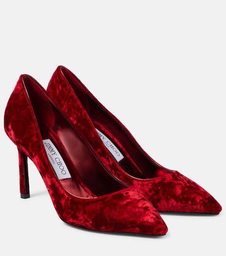 Escarpins Romy 85 en velours - Jimmy Choo - Modalova