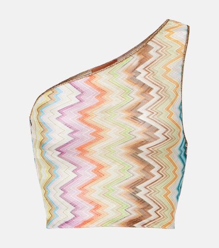 Top court asymétrique Zigzag - Missoni - Modalova