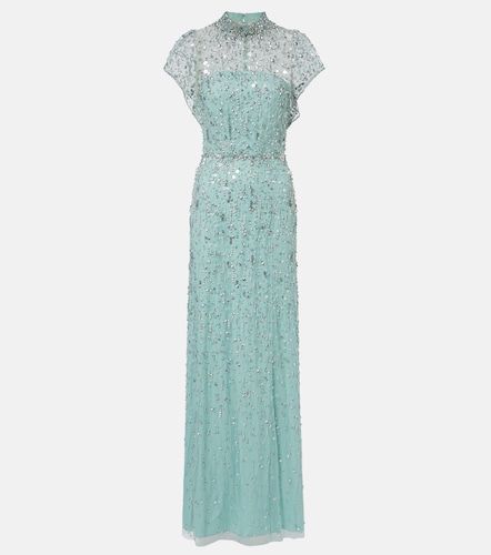 Robe longue Crystal Drop à ornements - Jenny Packham - Modalova