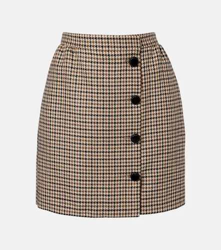 Mini-jupe en laine vierge - Valentino Garavani - Modalova
