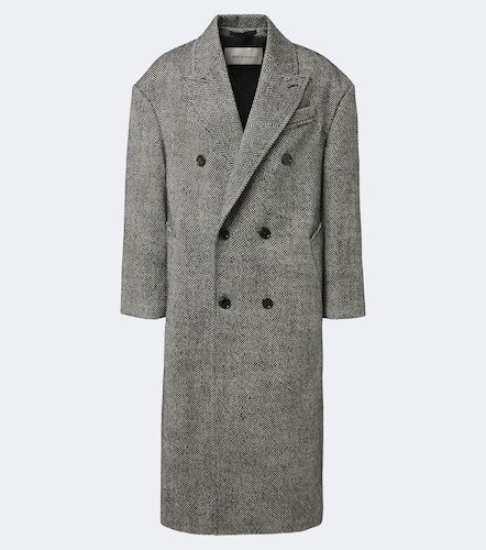 Manteau en laine à chevrons - Ami Paris - Modalova