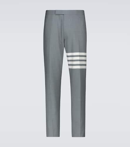 Pantalon de costume 4-Bar en laine - Thom Browne - Modalova