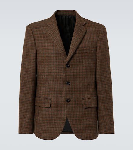 Blazer en laine à carreaux - Loro Piana - Modalova