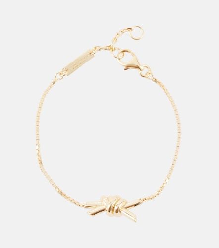Bracelet Knot en argent sterling plaqué or - Bottega Veneta - Modalova