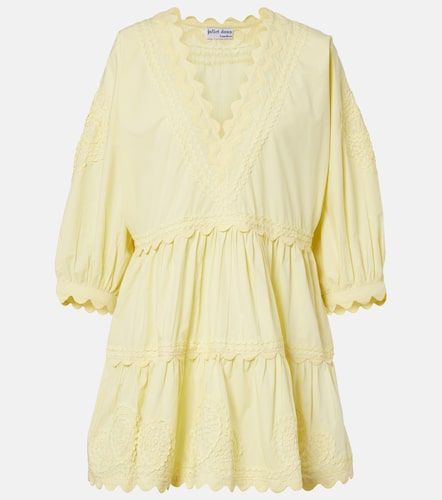 Robe en coton à broderie - Juliet Dunn - Modalova