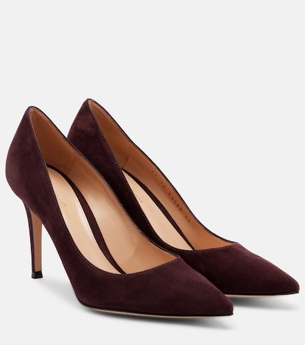 Escarpins Gianvito en daim - Gianvito Rossi - Modalova