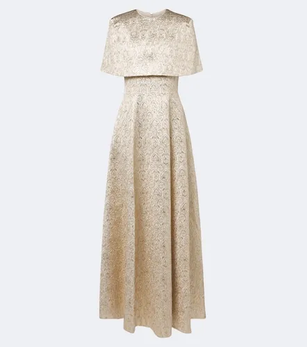 Robe longue Lucretia à motif jacquard - Emilia Wickstead - Modalova