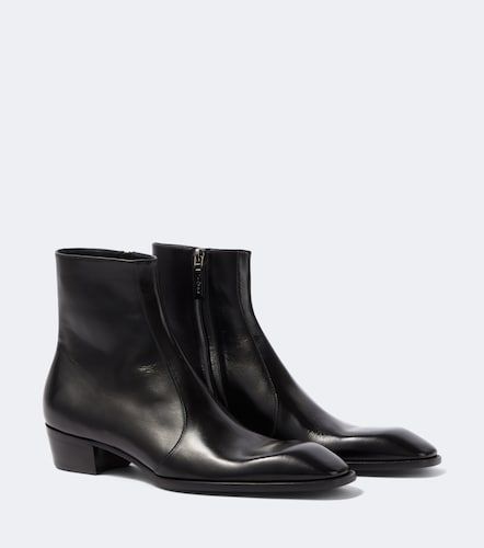 Bottines Aurelien en cuir - Saint Laurent - Modalova