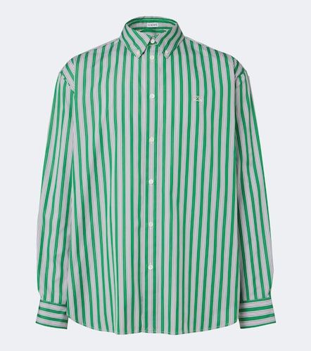 Chemise Double L en coton à rayures - Loewe - Modalova