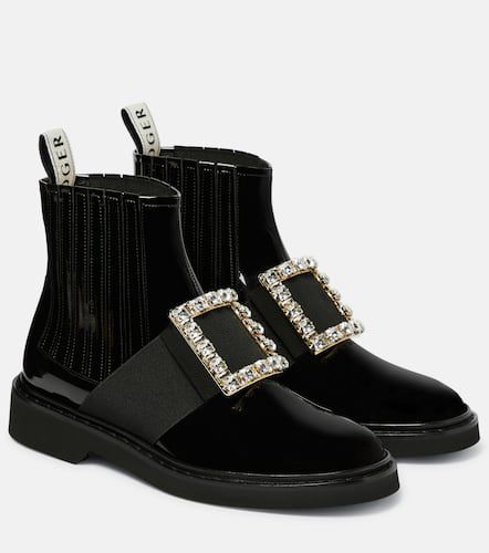 Bottines Viv Rangers en cuir verni - Roger Vivier - Modalova