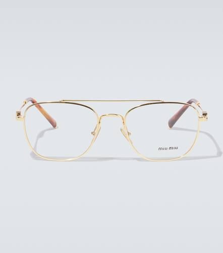 Miu Miu Lunettes aviateur - Miu Miu - Modalova