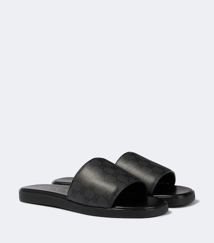 Gucci Mules en toile GG - Gucci - Modalova