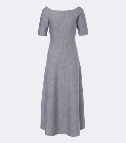 Robe longue Vivia en laine, soie et cachemire - Gabriela Hearst - Modalova