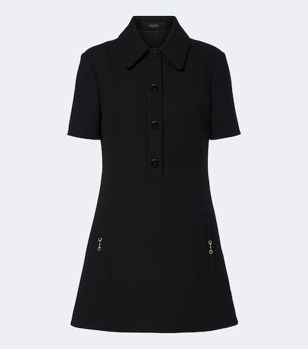 Gucci Robe polo en crêpe de laine - Gucci - Modalova